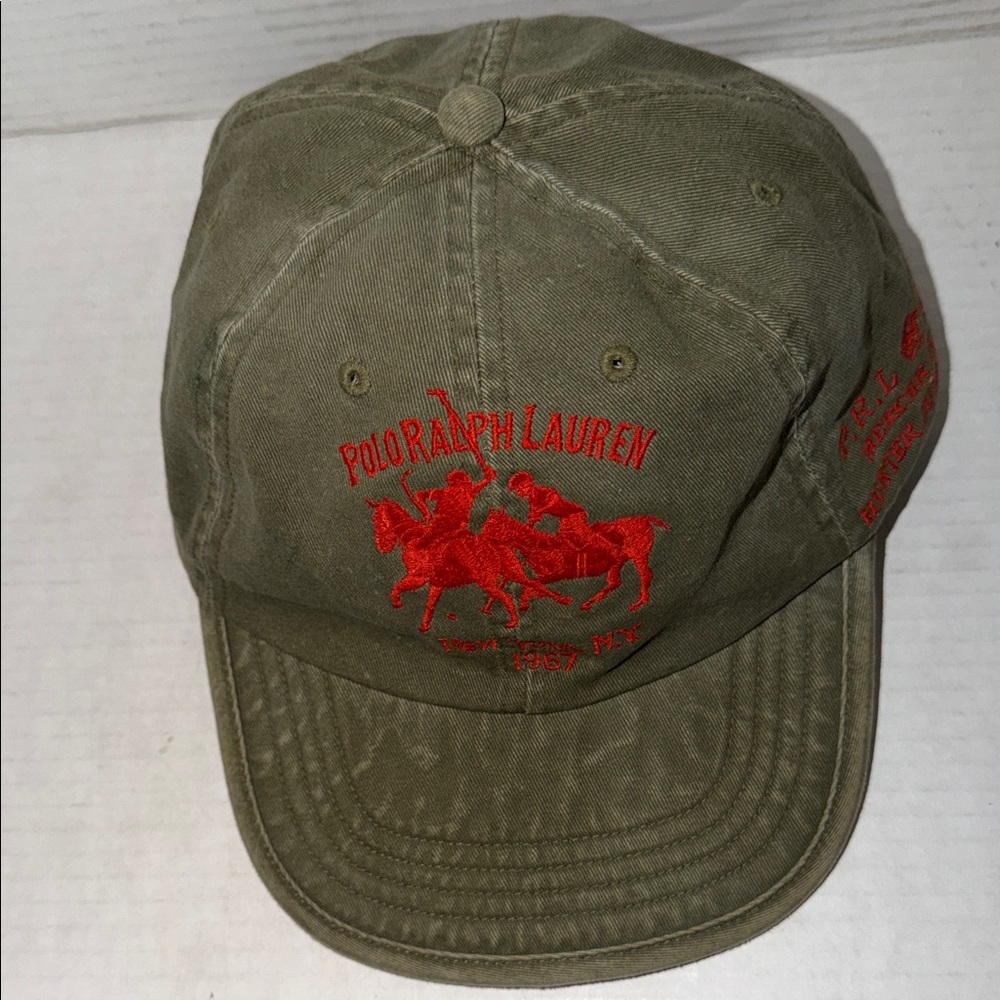 Vintage Polo Ralph Lauren Polo Sport
Adjustable Hat - New York 1967